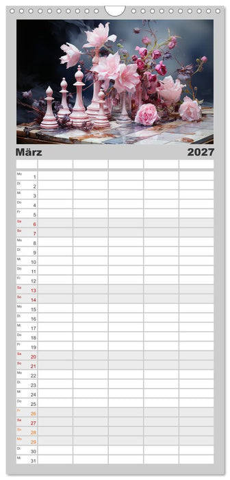 Schach Matt (CALVENDO Familienplaner 2027)