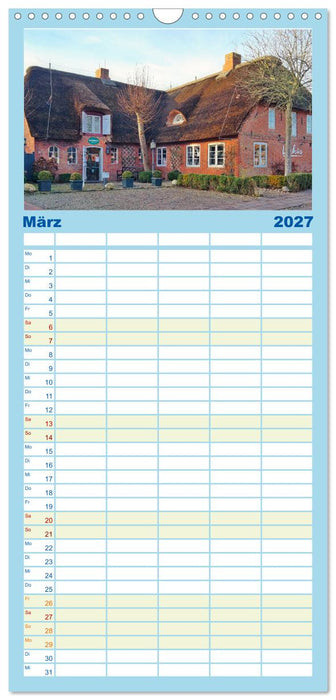 Föhr... liebt in eine Insel (CALVENDO Familienplaner 2027)