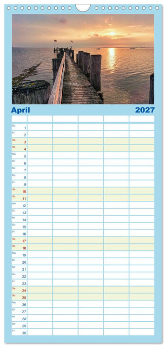 Föhr... liebt in eine Insel (CALVENDO Familienplaner 2027)