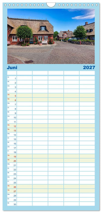 Föhr... liebt in eine Insel (CALVENDO Familienplaner 2027)