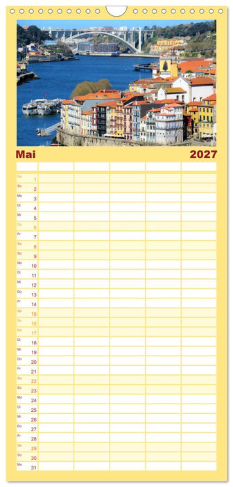 Städtereise nach Porto (CALVENDO Familienplaner 2027)