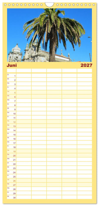 Städtereise nach Porto (CALVENDO Familienplaner 2027)