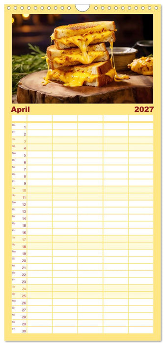 BBQ Feuerzauber - Grillkalender (CALVENDO Familienplaner 2027)