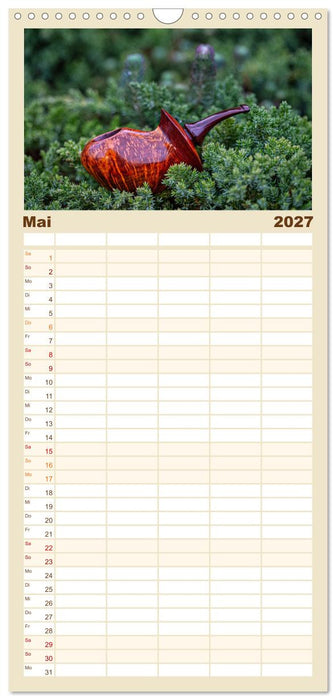 Tabakpfeifenkunst (CALVENDO Familienplaner 2027)