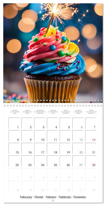Birthday feelings - Your year full of AI birthdays (CALVENDO Monthly Calendar 2027)