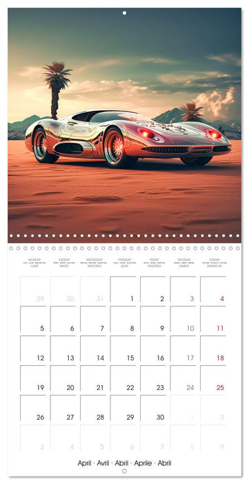 Fantasy desert cars (CALVENDO Monthly Calendar 2027)