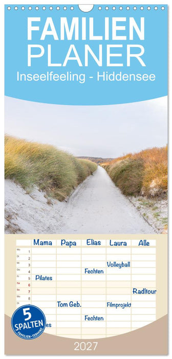 Inseelfeeling - Hiddensee (CALVENDO Familienplaner 2027)