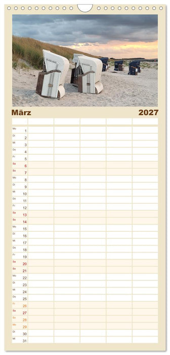 Inseelfeeling - Hiddensee (CALVENDO Familienplaner 2027)