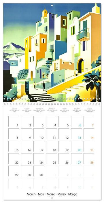 Illustrations promontoires (CALVENDO Calendrier mensuel 2027)