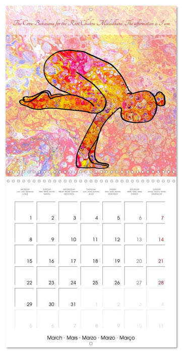 Powerful Chakras Yoga (CALVENDO Monthly Calendar 2027)