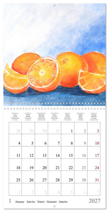 Oasis of calm - Finding silence in painted still life (CALVENDO Monthly Calendar 2027)