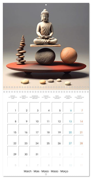 Instant paisible (CALVENDO Calendrier mensuel 2027)