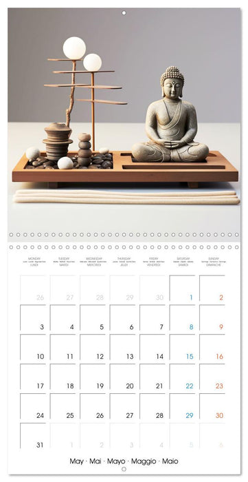 Instant paisible (CALVENDO Calendrier mensuel 2027)