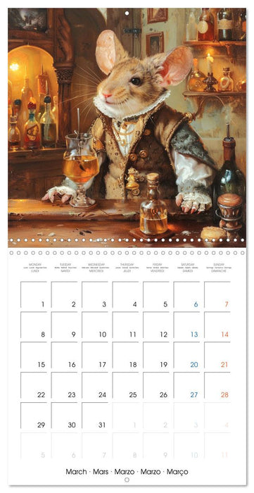 Animal La Belle Epoque (CALVENDO Monthly Calendar 2027)