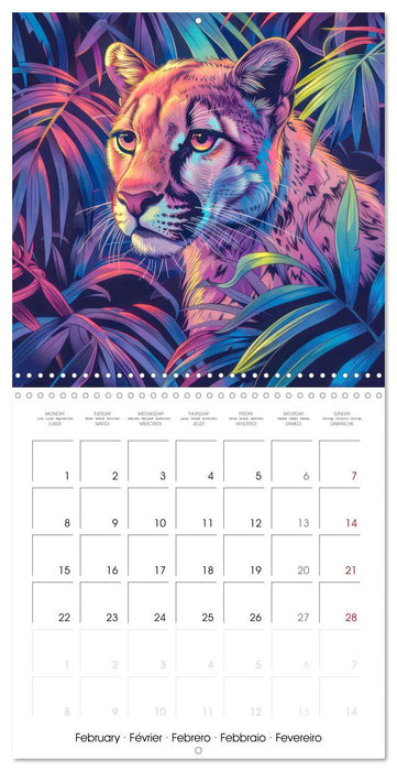 Animals - Jungle life (CALVENDO Monthly Calendar 2027)