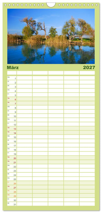 Flussfahrt in Manavgat (CALVENDO Familienplaner 2027)