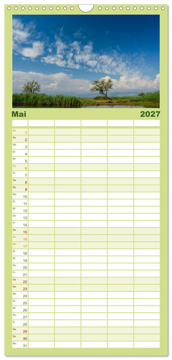 Flussfahrt in Manavgat (CALVENDO Familienplaner 2027)