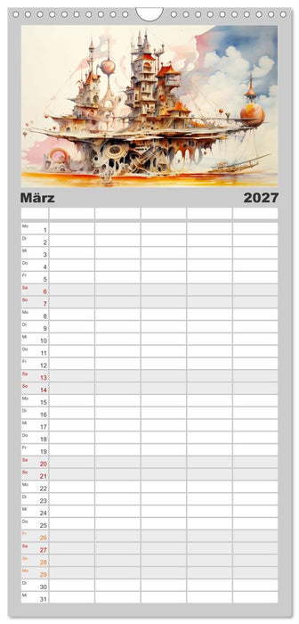 Kuriose Häuser (CALVENDO Familienplaner 2027)