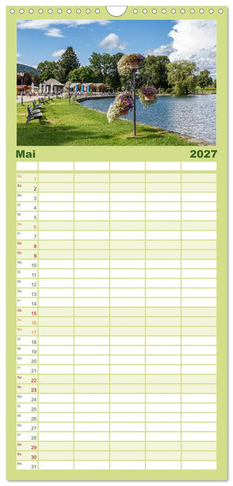 Magischer Tegernsee (CALVENDO Familienplaner 2027)