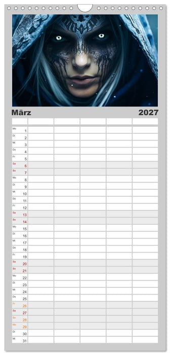 Im Land der Hexen und Hexer (CALVENDO Familienplaner 2027)