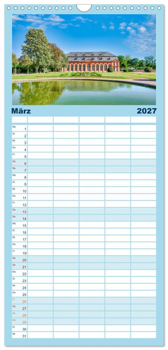Blickfang Darmstadt! (CALVENDO Familienplaner 2027)