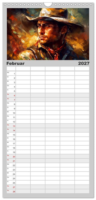 Vollkommen Männlich (CALVENDO Familienplaner 2027)