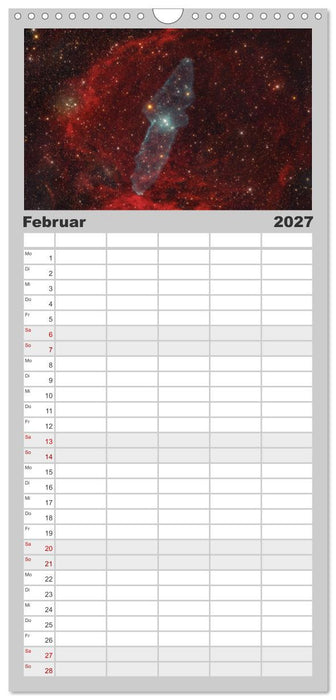Distant Luminosity: Eine fotografische Reise durch das Universum (CALVENDO Familienplaner 2027)