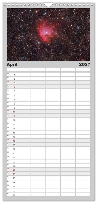 Distant Luminosity: Eine fotografische Reise durch das Universum (CALVENDO Familienplaner 2027)
