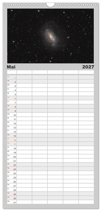 Distant Luminosity: Eine fotografische Reise durch das Universum (CALVENDO Familienplaner 2027)