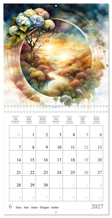 Magie des quatre saisons (CALVENDO Calendrier mensuel 2027)