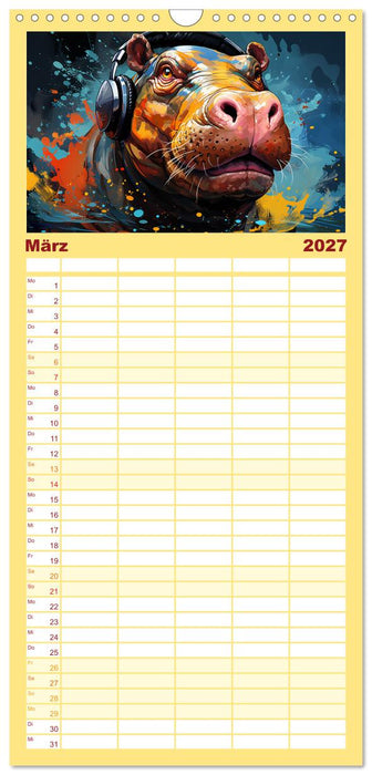 Musik Safari (CALVENDO Familienplaner 2027)