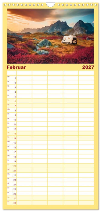 Der Ruf des Nordens (CALVENDO Familienplaner 2027)