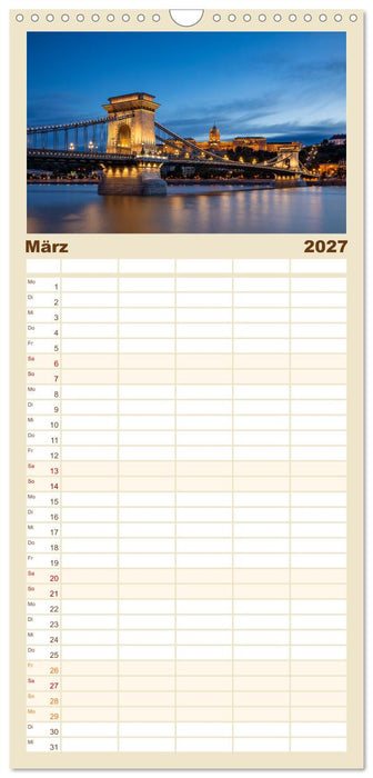 KAISERLICHES BUDAPEST (CALVENDO Familienplaner 2027)