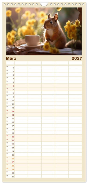 Heute ist mein Tag (CALVENDO Familienplaner 2027)