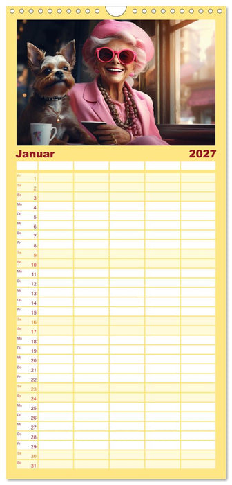 Zeit für Party (CALVENDO Familienplaner 2027)