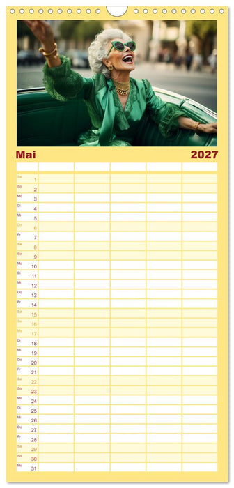 Zeit für Party (CALVENDO Familienplaner 2027)