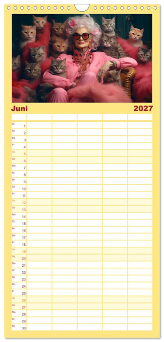 Zeit für Party (CALVENDO Familienplaner 2027)