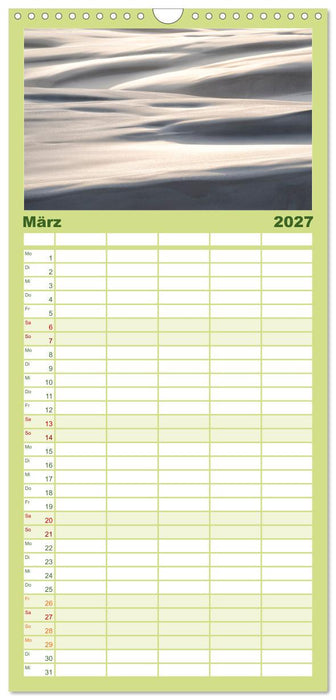 Reise entlang der polnischen Oststee (CALVENDO Familienplaner 2027)