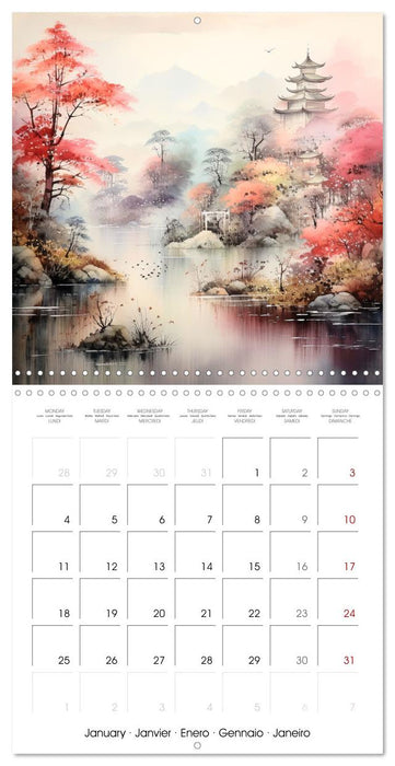 Terres d'habitats (CALVENDO Calendrier mensuel 2027)