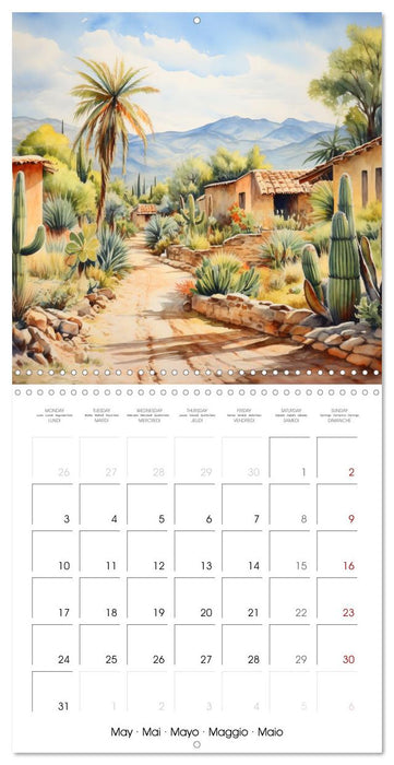 Terres d'habitats (CALVENDO Calendrier mensuel 2027)