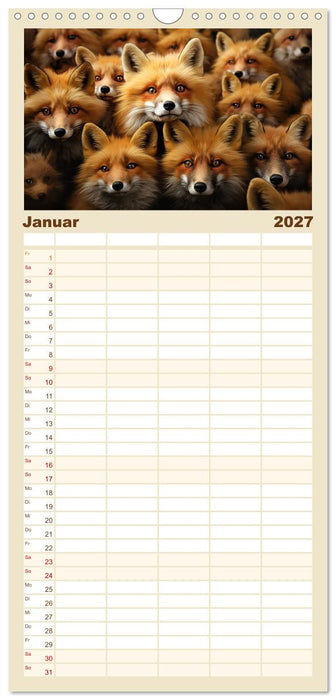 Mehr ist einfach besser (CALVENDO Familienplaner 2027)