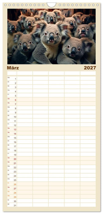 Mehr ist einfach besser (CALVENDO Familienplaner 2027)