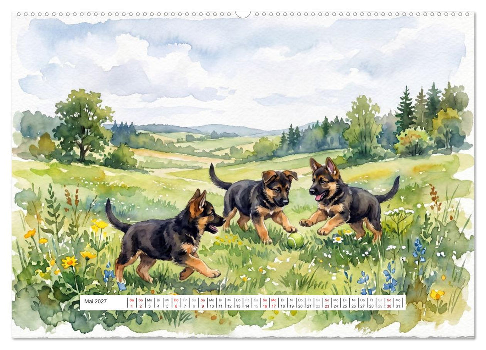 Treue Gefährten (CALVENDO Premium Wandkalender 2027)