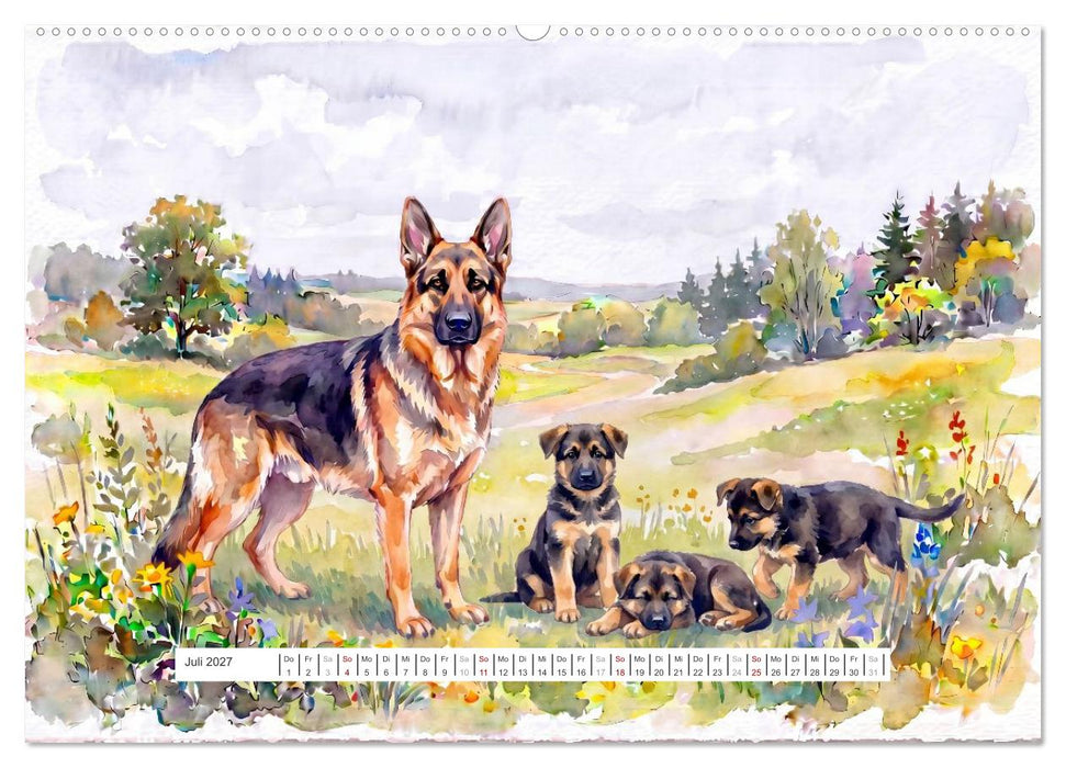 Treue Gefährten (CALVENDO Premium Wandkalender 2027)
