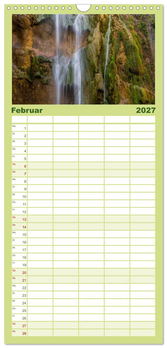 Naturwunder Plitvicer Seen (CALVENDO Familienplaner 2027)
