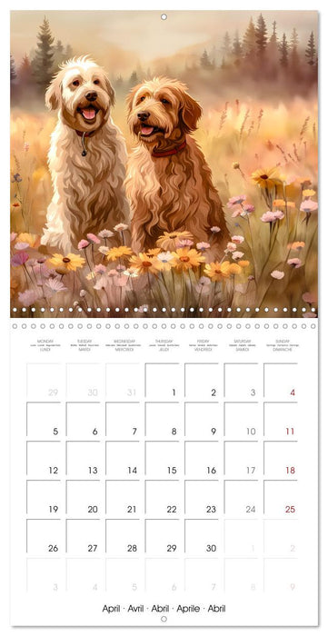 Aussiedoodle - Dogs to love (CALVENDO Monthly Calendar 2027)