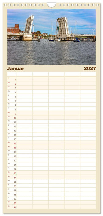 Faszination Schlei (CALVENDO Familienplaner 2027)