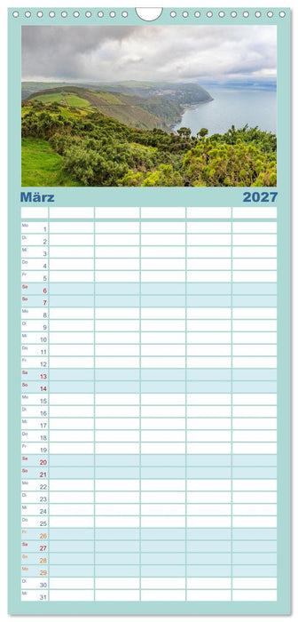 Exmoor National Park (CALVENDO Familienplaner 2027)