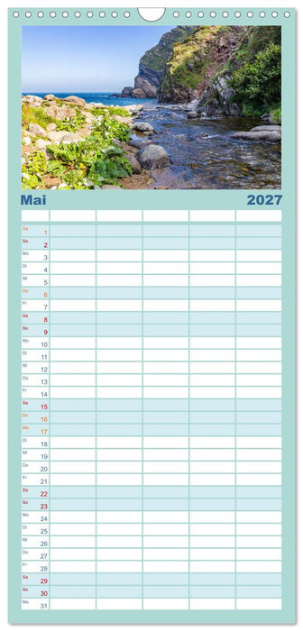 Exmoor National Park (CALVENDO Familienplaner 2027)