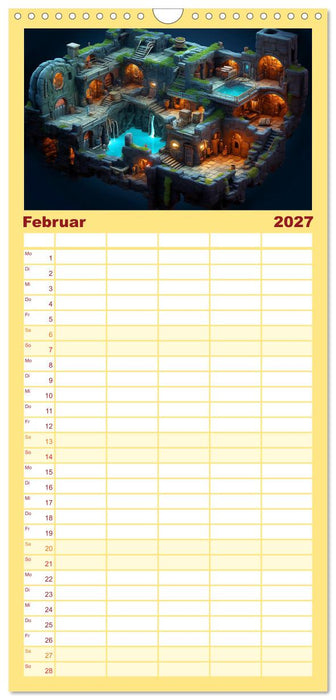 Gamer Nostalgie (CALVENDO Familienplaner 2027)